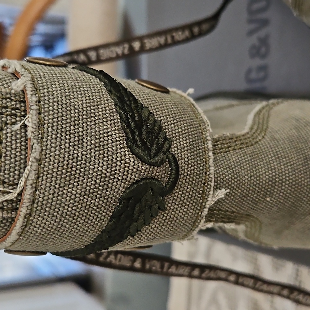 Joe Canvas Ankle Boots - Picture 2 of 9